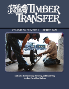 Timber Transfer Vol. 38, No. 1, Spring 2026 (printed) (image for) Timber Transfer Vol. 38, No. 1, Spring 2026 (printed)